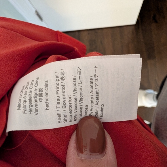 J. Crew Red Midi Dress - Picture 7 of 8
